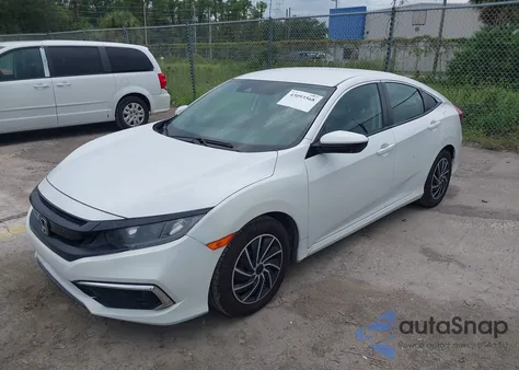 2021 Honda Civic Lx из США, поврежденный, VIN 2HGFC2F65MH542433
